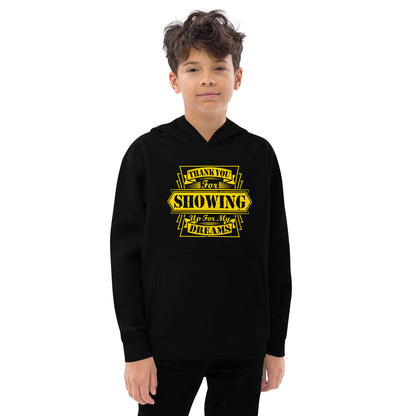 ShowingUp-Kids fleece hoodie